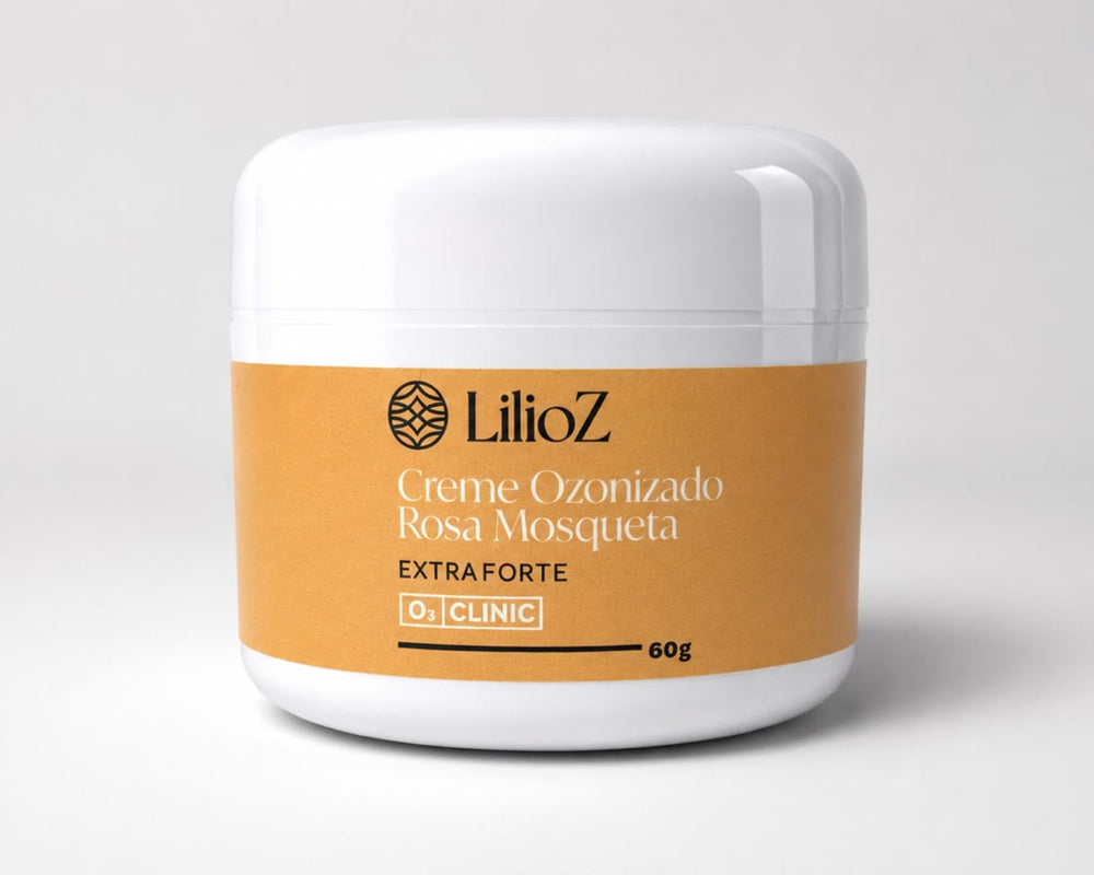 Creme Facial Ozonizado Rosa Mosqueta e Alecrim 60g